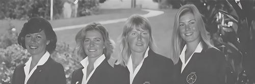 Claudia Rurholt, Regine Lautens, Evelyn Orley, Jackie Orley